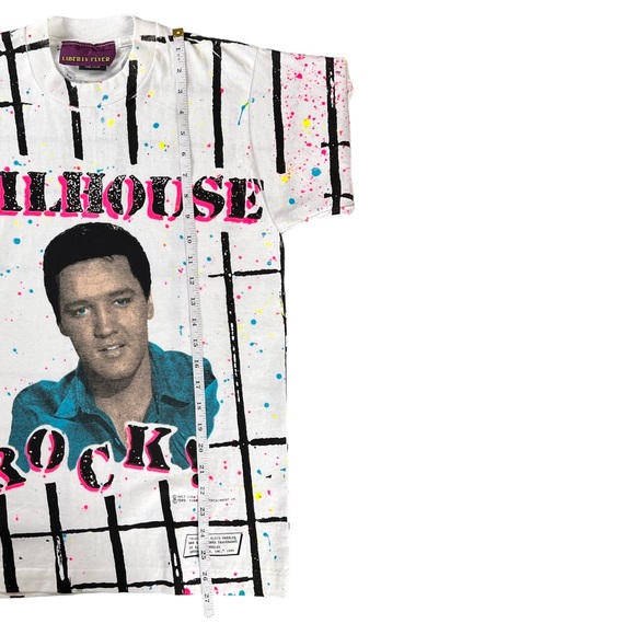 Vintage Liberty Flyer Elvis Jailhouse Rock T Shirt Size Medium - Picture 13 of 15